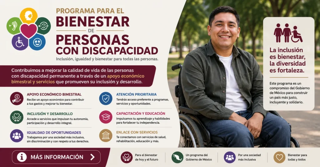 Programa para el Bienestar de Personas con Discapacidad ♿💙