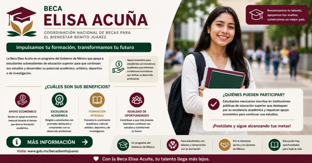 Beca Elisa Acuña 🎓📚